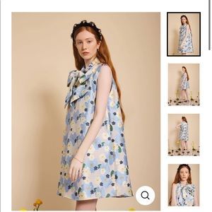 Sister Jane Albie Jacquard Bow Dress